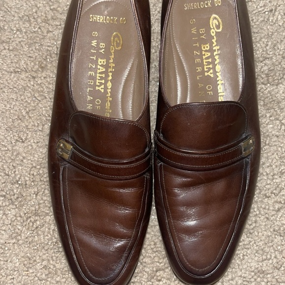 Vintage Bally leather loafers main image 3